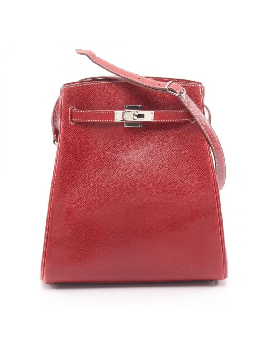 Hermes Shoulder Bag Kelly Sports MM Rougemoyen
